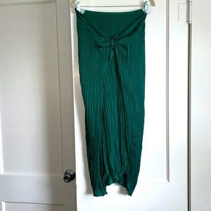 Vince green skirt